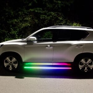 praguri laterale electrice pentru SsangYong Rexton Y400 - accesorii auto calitate